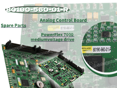 Знакомство с аналоговой платой управления 80190-560-01-R для приводов PowerFlex 7000