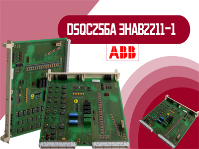Все, что вам нужно знать о сенсорном модуле ABB DSQC256A 3HAB2211-1