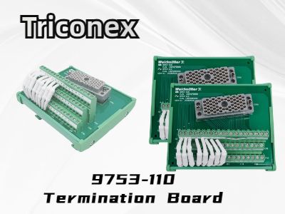 Плата разъемов Triconex 9753-110: надежное решение для промышленной автоматизации