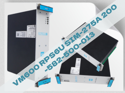 VIBRO METER VM600 RPS6U SIM-275A 200-582-500-013 Модуль питания