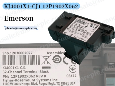 Клеммная колодка Emerson KJ4001X1-CJ1 12P1902X062 — оптимальное 32-канальное решение для промышленного подключения