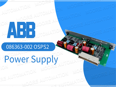 Источник питания OSPS2 ABB 086363-002: компактное решение для ваших потребностей в электропитании