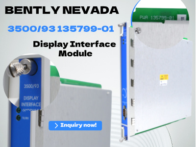Bally Nevada 3500/93 135799-01 Интерфейсный модуль дисплея